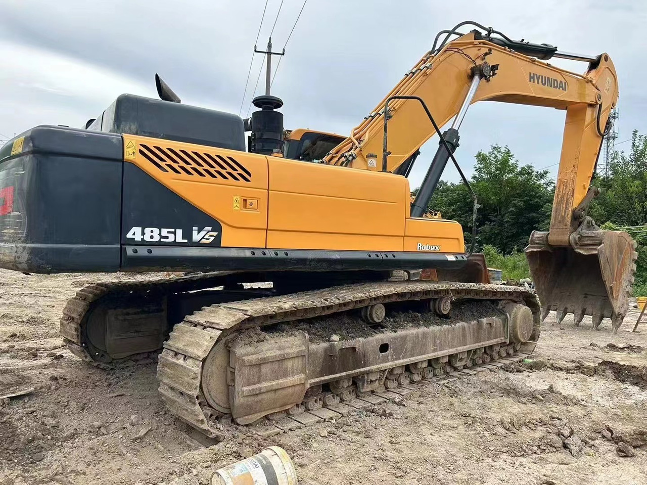HYUNDAI R485LVS - Excavadora de cadenas: foto 4 HYUNDAI R485LVS - Excavadora de cadenas: foto 4