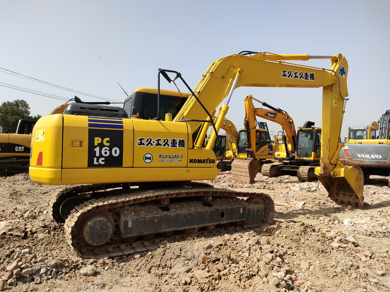 KOMATSU PC160-7 - Excavadora de cadenas: foto 4 KOMATSU PC160-7 - Excavadora de cadenas: foto 4