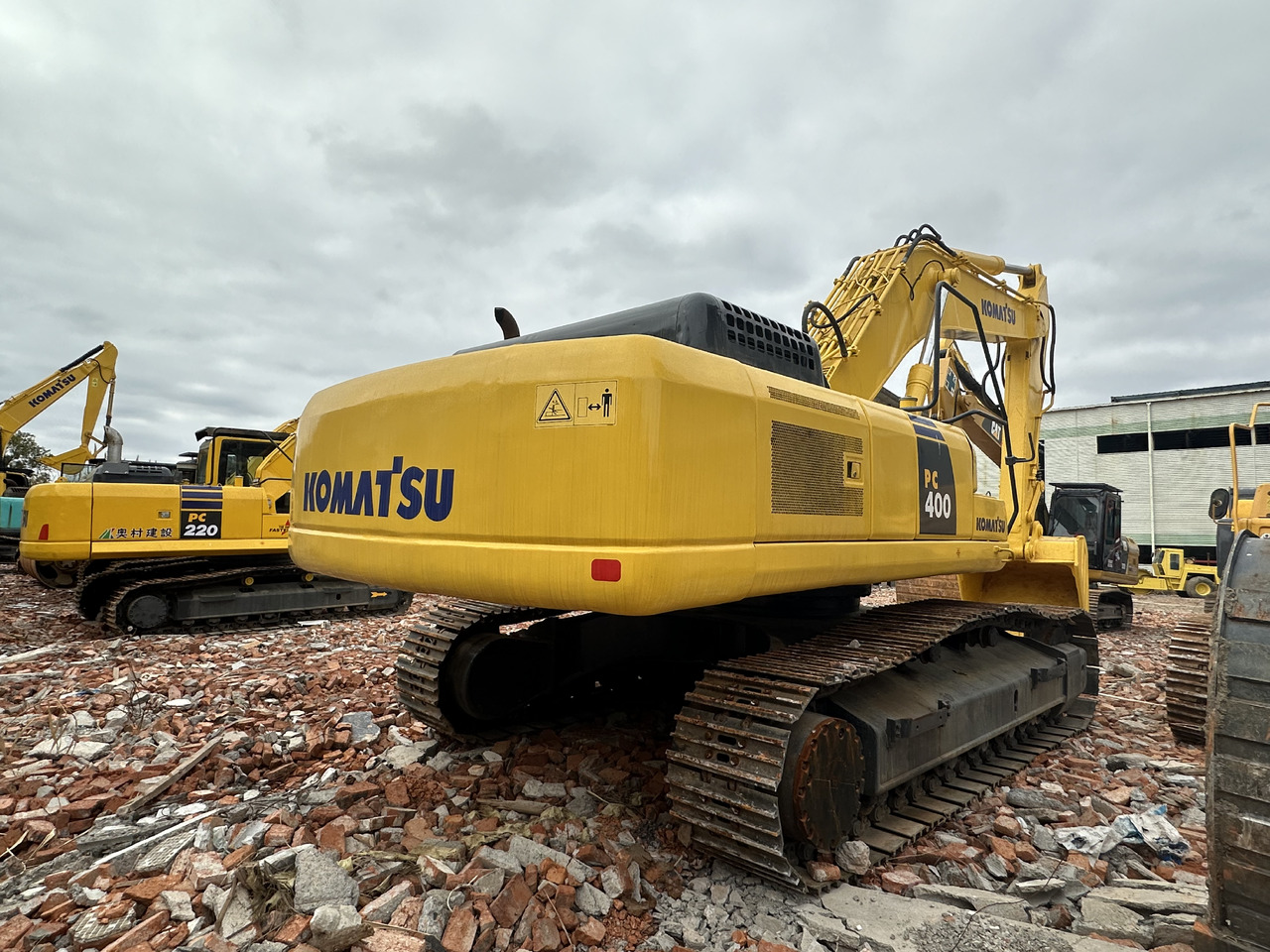 KOMATSU PC400-7 - Excavadora de cadenas: foto 3 KOMATSU PC400-7 - Excavadora de cadenas: foto 3