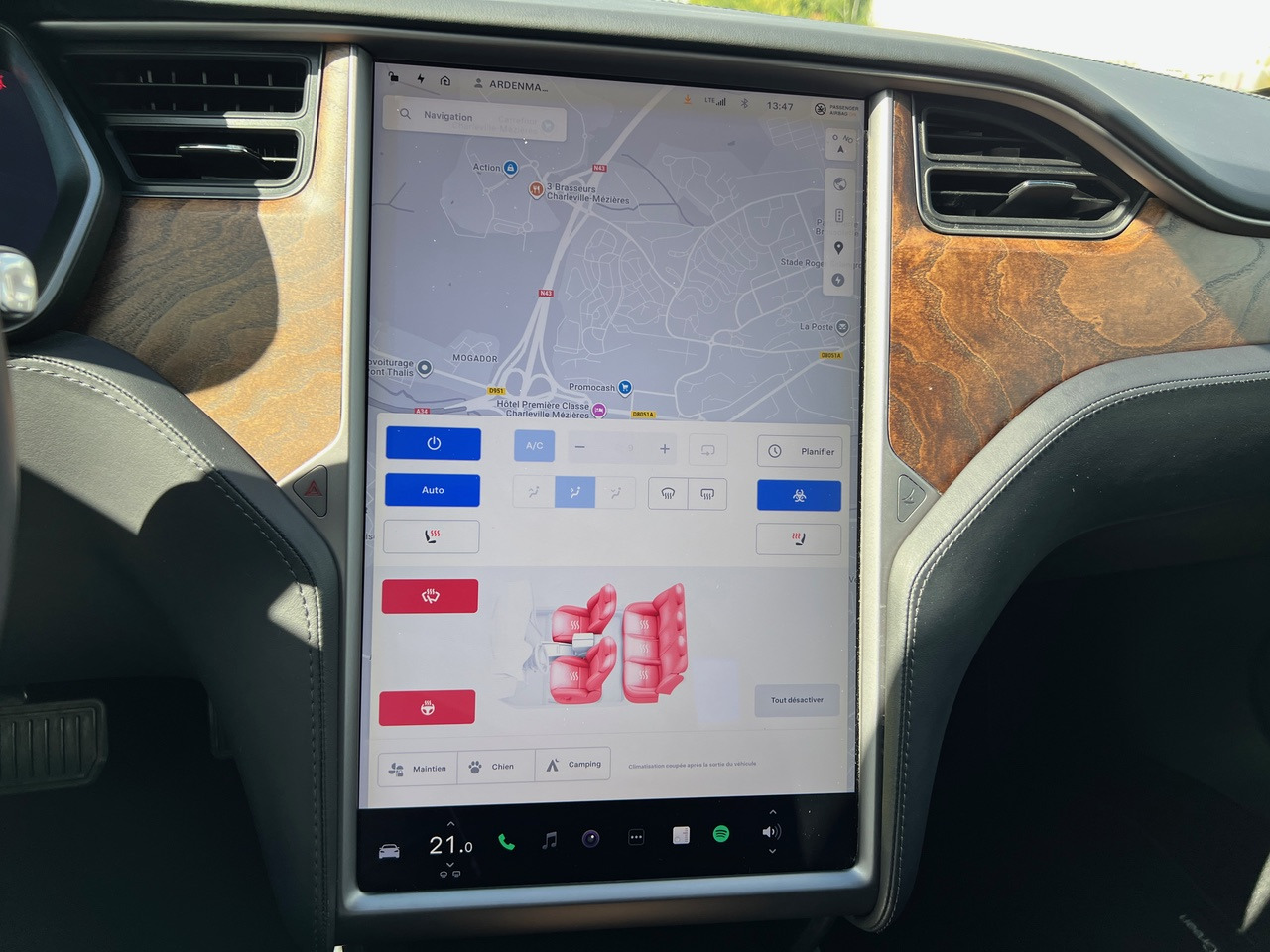 TESLA Model S 75D -Capacité de conduite autonome – Phase 2 – 93% SOH - Sedan: foto 5 TESLA Model S 75D -Capacité de conduite autonome – Phase 2 – 93% SOH - Sedan: foto 5
