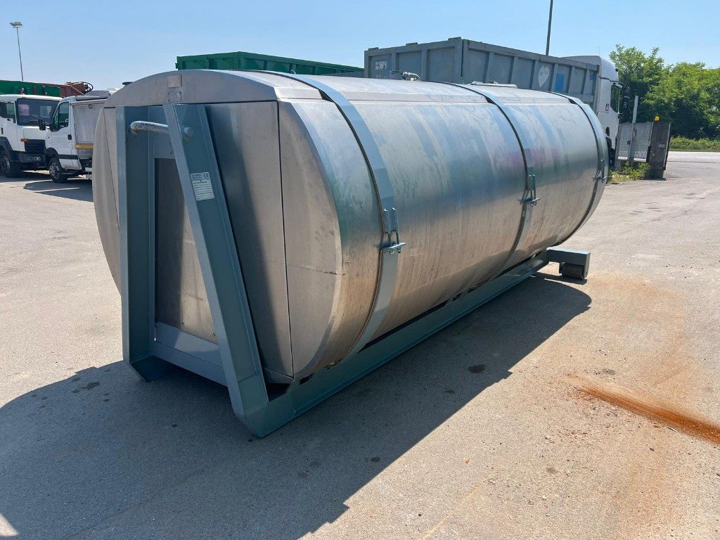 CISTERNA USATA SCARRABILE IN ACCIAIO - Contenedor de gancho: foto 4 CISTERNA USATA SCARRABILE IN ACCIAIO - Contenedor de gancho: foto 4