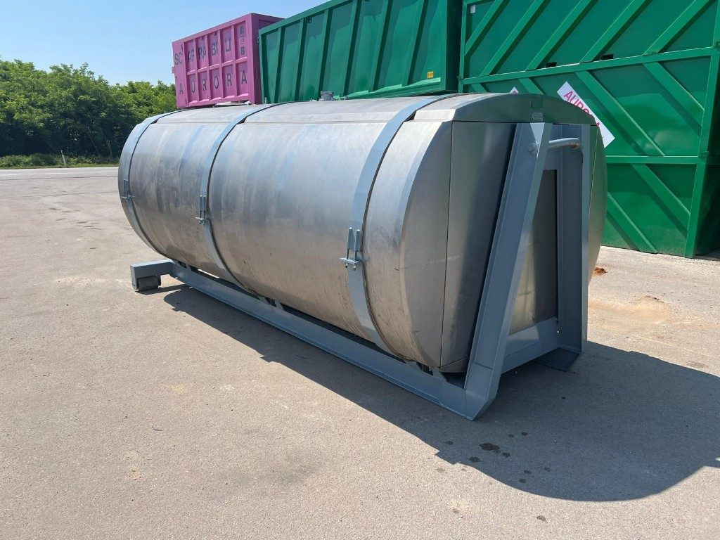 CISTERNA USATA SCARRABILE IN ACCIAIO - Contenedor de gancho: foto 1 CISTERNA USATA SCARRABILE IN ACCIAIO - Contenedor de gancho: foto 1