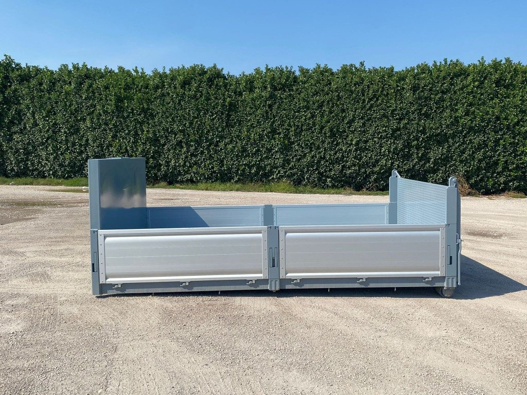 CONTAINER A PIANALE NUOVO CON SPONDE IN TR5 - Contenedor de gancho: foto 4 CONTAINER A PIANALE NUOVO CON SPONDE IN TR5 - Contenedor de gancho: foto 4