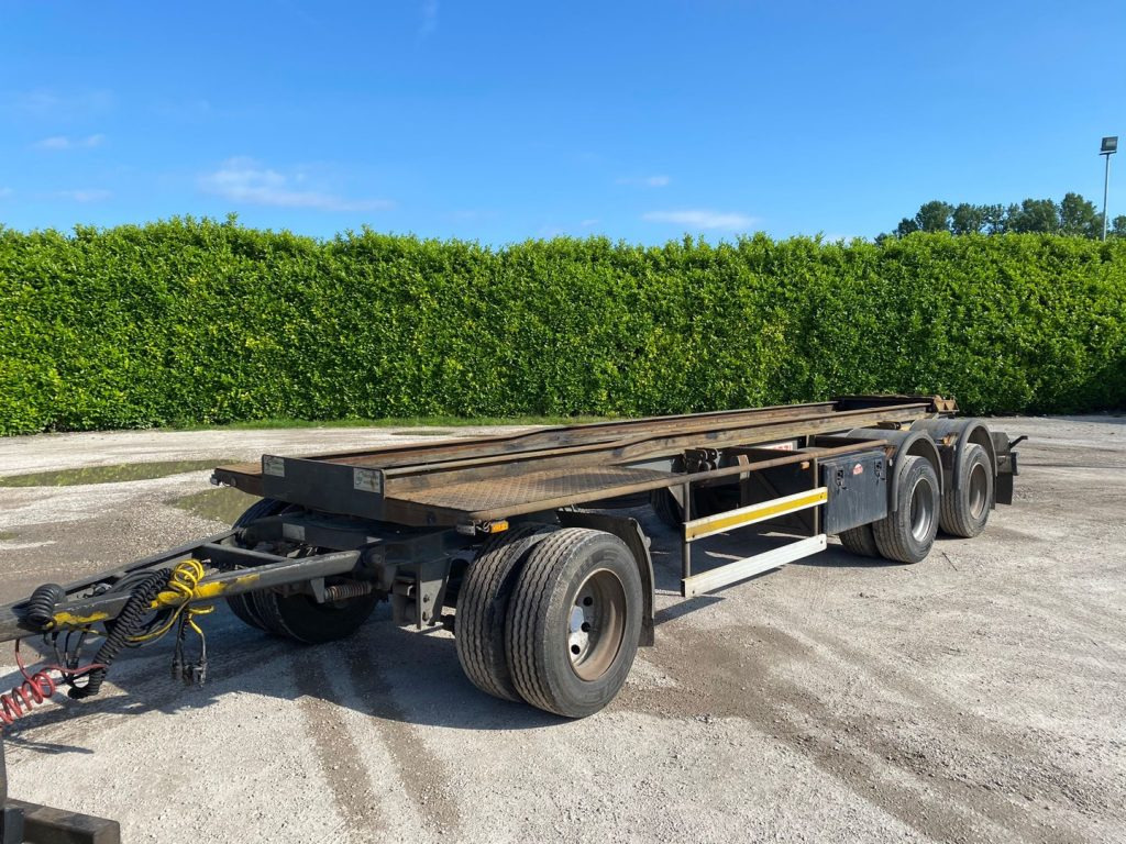 ZORZI 26 R 070 19 A SCARRABILE BALESTRATO - Remolque multilift/ Portacontenedores de cadenas: foto 1 ZORZI 26 R 070 19 A SCARRABILE BALESTRATO - Remolque multilift/ Portacontenedores de cadenas: foto 1