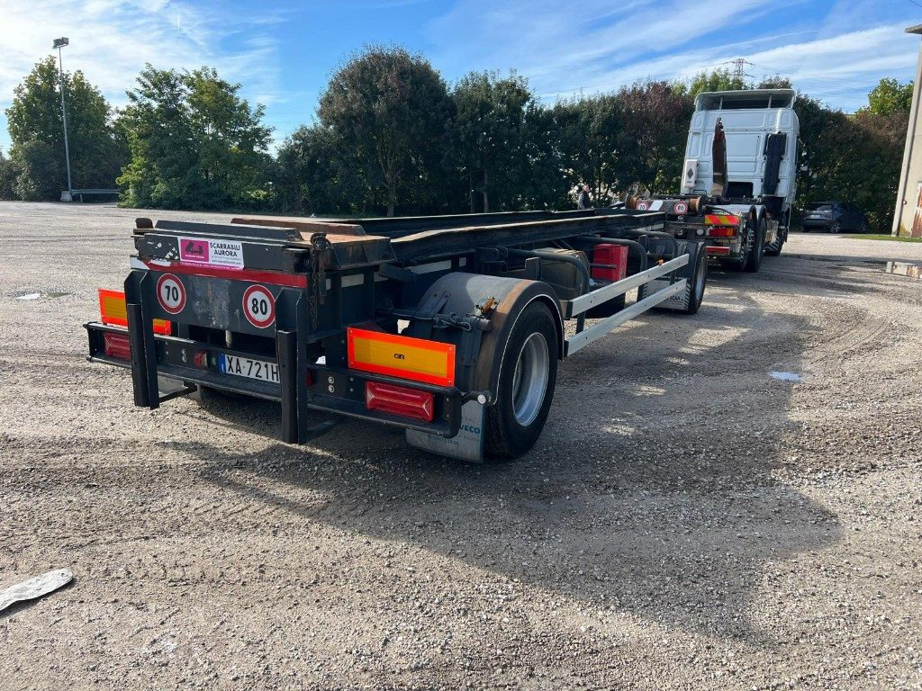 ZORZI RIMORCHIO ZORZI 20R073 SCARRABILE - Remolque multilift/ Portacontenedores de cadenas: foto 1 ZORZI RIMORCHIO ZORZI 20R073 SCARRABILE - Remolque multilift/ Portacontenedores de cadenas: foto 1