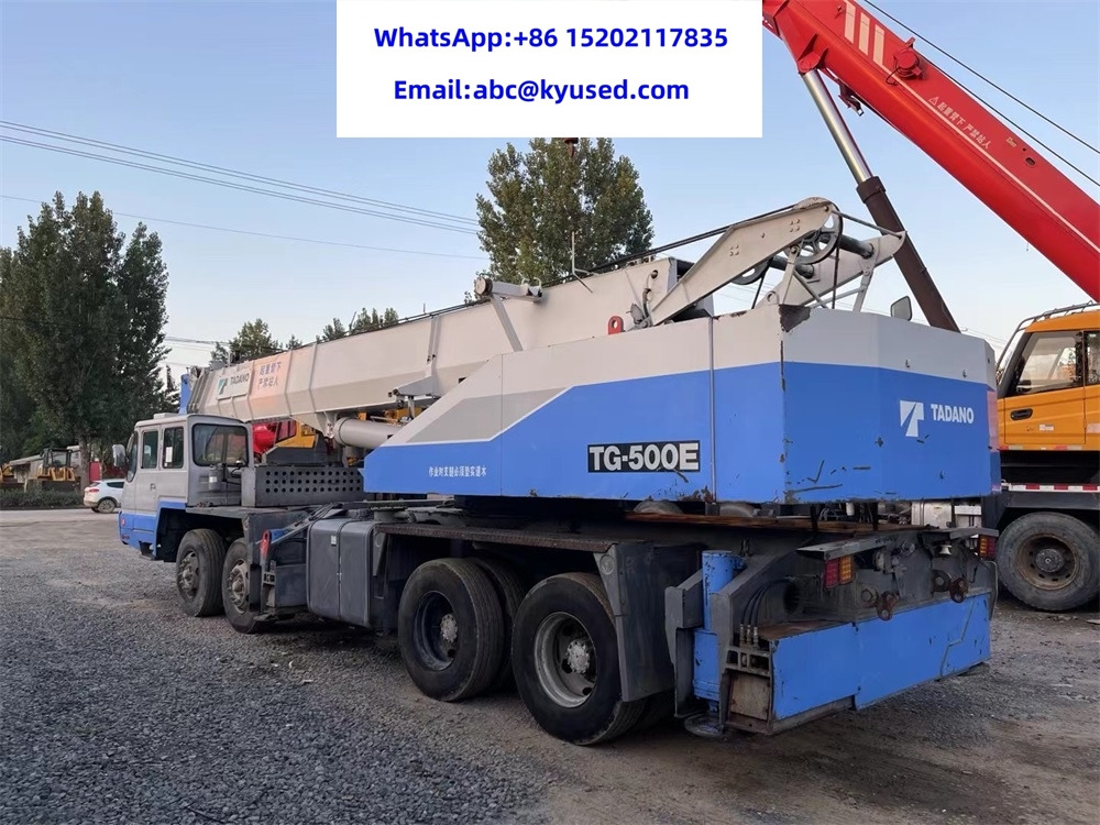 TADANO TG500E TG700E TG1000 TG250E TL250E TL300E 25TON 35TON 50TON 70TON 100TON - Autogrúa: foto 3 TADANO TG500E TG700E TG1000 TG250E TL250E TL300E 25TON 35TON 50TON 70TON 100TON - Autogrúa: foto 3