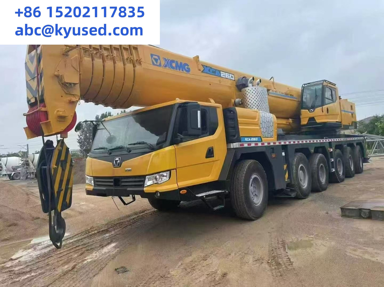 XCMG XCA300 XCA260 300ton 260ton 250ton 220ton 200ton 180ton used crane - Grúa todo terreno: foto 1 XCMG XCA300 XCA260 300ton 260ton 250ton 220ton 200ton 180ton used crane - Grúa todo terreno: foto 1