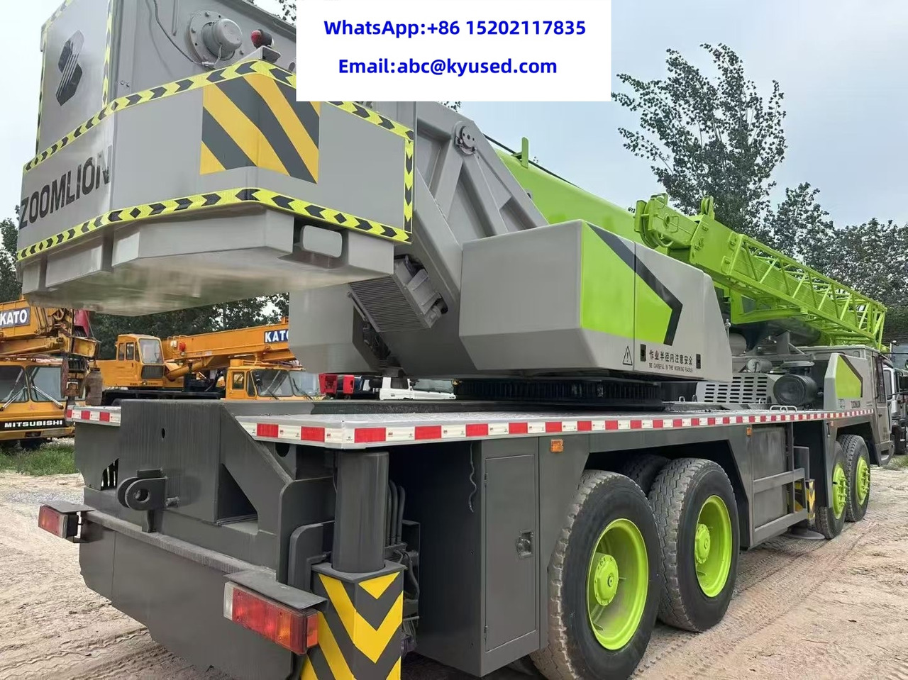 ZOOMLION QY70V ZTC700V QY80V ZTC800V 70TON 80TON CRANE - Autogrúa: foto 2 ZOOMLION QY70V ZTC700V QY80V ZTC800V 70TON 80TON CRANE - Autogrúa: foto 2