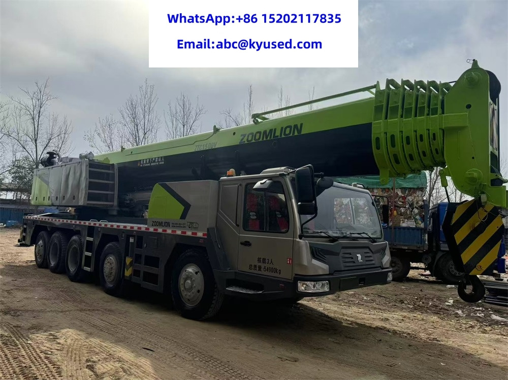 ZOOMLION ZTC1500V 130Ton 150ton 160ton 180ton 200ton 220ton - Grúa todo terreno: foto 2 ZOOMLION ZTC1500V 130Ton 150ton 160ton 180ton 200ton 220ton - Grúa todo terreno: foto 2