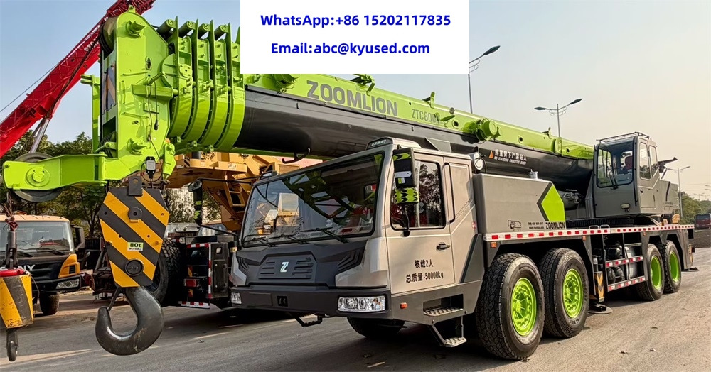 ZOOMLION ZTC800V - Autogrúa: foto 1 ZOOMLION ZTC800V - Autogrúa: foto 1