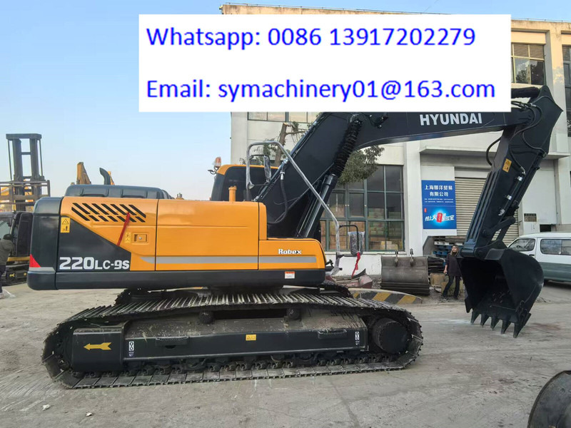 Hyundai R220LC-9S - Excavadora de cadenas: foto 1 Hyundai R220LC-9S - Excavadora de cadenas: foto 1