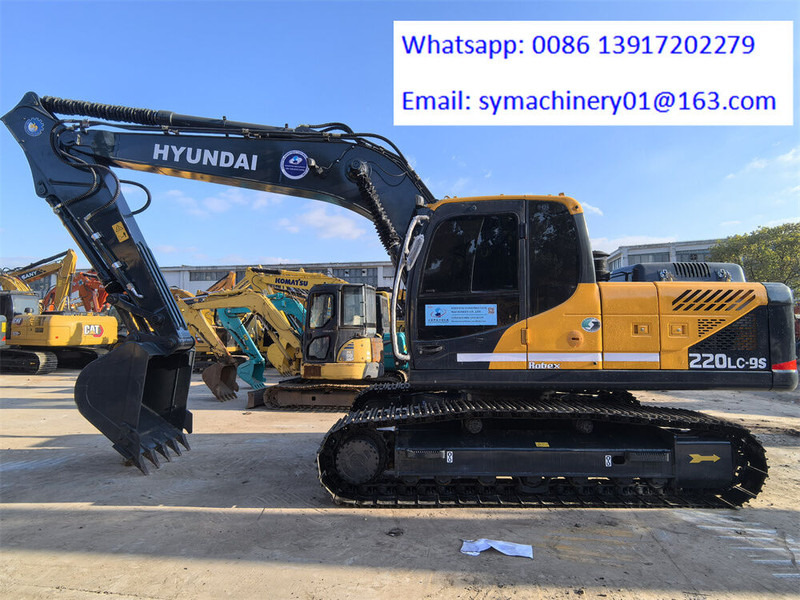 Hyundai R220LC-9S - Excavadora de cadenas: foto 1 Hyundai R220LC-9S - Excavadora de cadenas: foto 1