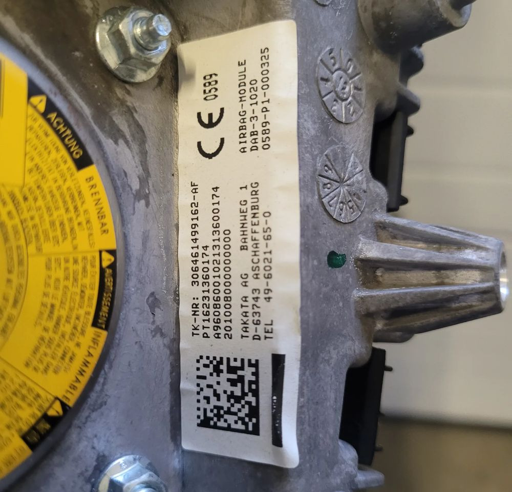 AIR BAG PODUSZKA MERCEDES ACTROS MP4 - Volante para Camión: foto 3 AIR BAG PODUSZKA MERCEDES ACTROS MP4 - Volante para Camión: foto 3