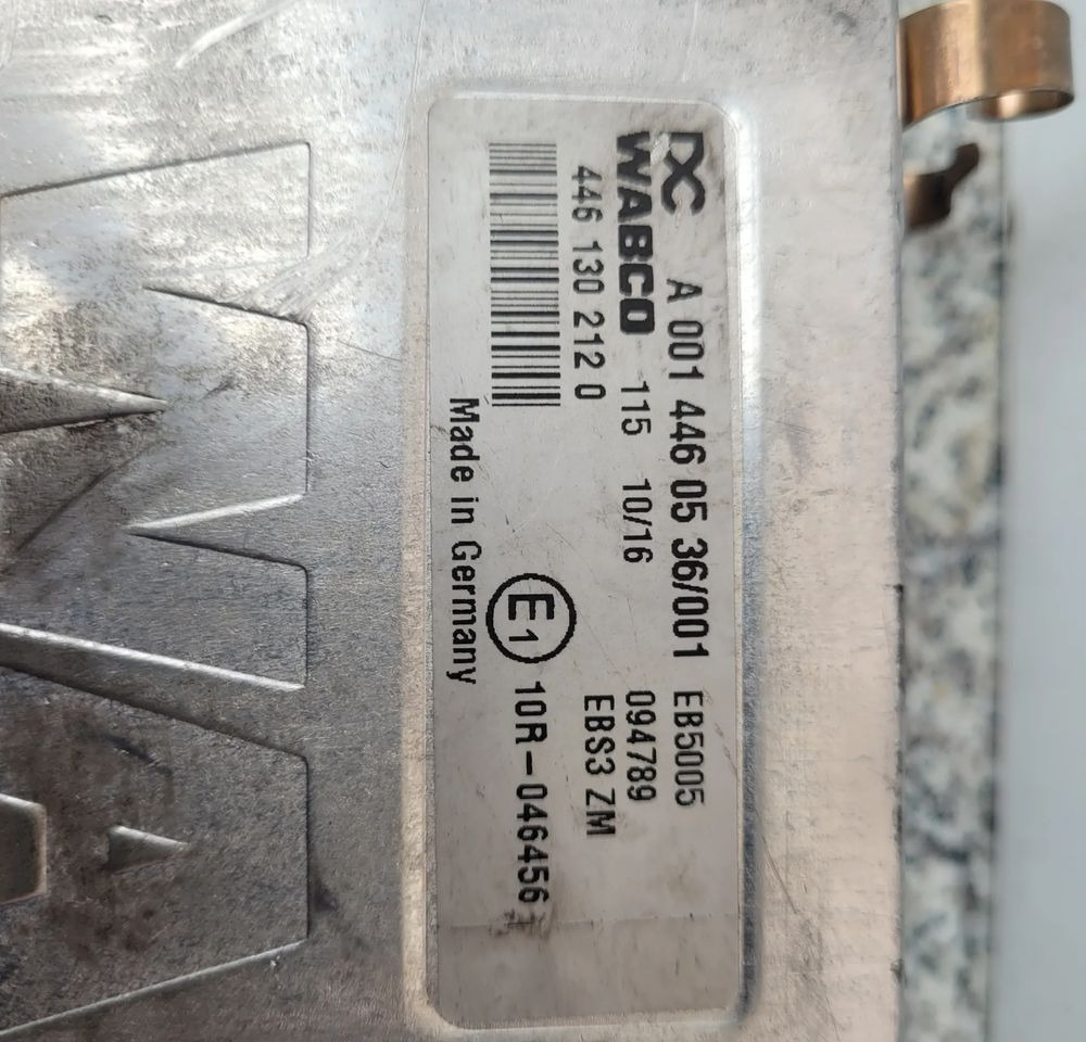 STEROWNIK WABCO MERCEDES ACTROS A0014460536/001 CHWALIM116 - Sistema eléctrico para Camión: foto 2 STEROWNIK WABCO MERCEDES ACTROS A0014460536/001 CHWALIM116 - Sistema eléctrico para Camión: foto 2