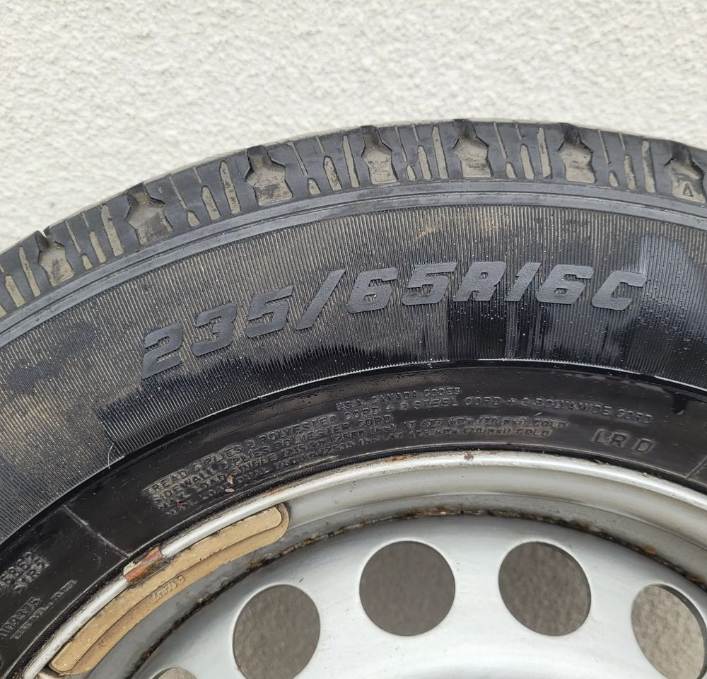 ZAPAS KOLO SPRINTER CRAFTER 235/65 R16C GOODYEAR - Rueda completa para Furgoneta: foto 5 ZAPAS KOLO SPRINTER CRAFTER 235/65 R16C GOODYEAR - Rueda completa para Furgoneta: foto 5