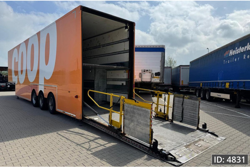 BURGERS Double-Deck / Steering axle / Tail lift / Racing / 5 pieces - Semirremolque caja cerrada: foto 3 BURGERS Double-Deck / Steering axle / Tail lift / Racing / 5 pieces - Semirremolque caja cerrada: foto 3