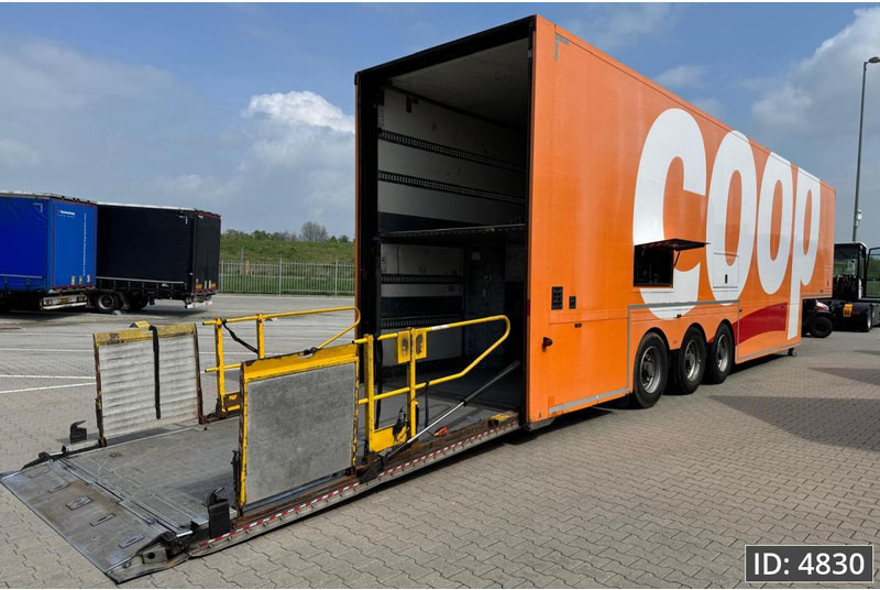 BURGERS Double-Deck / Steering axle / Tail lift / Racing - Semirremolque caja cerrada: foto 5 BURGERS Double-Deck / Steering axle / Tail lift / Racing - Semirremolque caja cerrada: foto 5