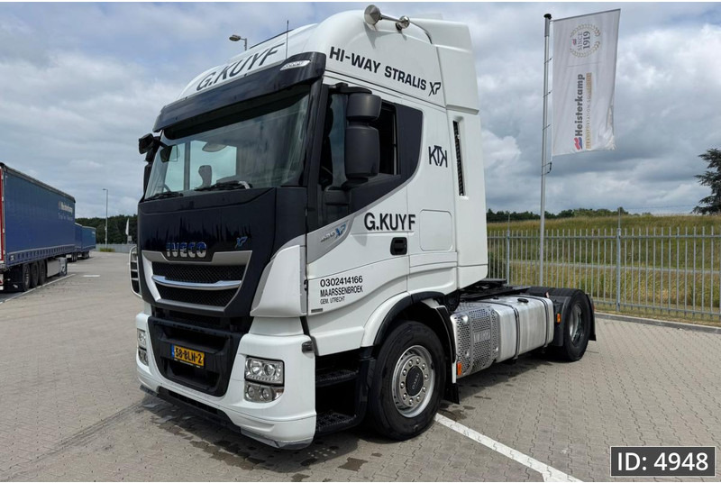 Iveco AS440STX/P Hi-Way Stralis, Euro 6, / 2 Tanks / Perfect condition / NL Truck - Cabeza tractora: foto 1 Iveco AS440STX/P Hi-Way Stralis, Euro 6, / 2 Tanks / Perfect condition / NL Truck - Cabeza tractora: foto 1