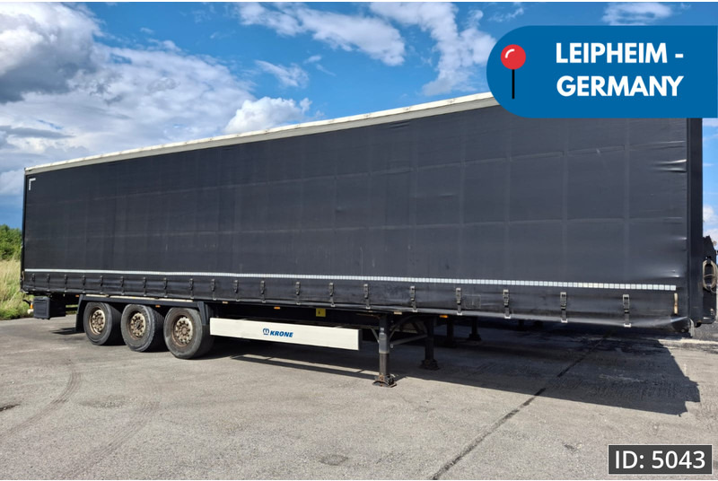 Krone SD / Disk brakes - Semirremolque lona: foto 1 Krone SD / Disk brakes - Semirremolque lona: foto 1