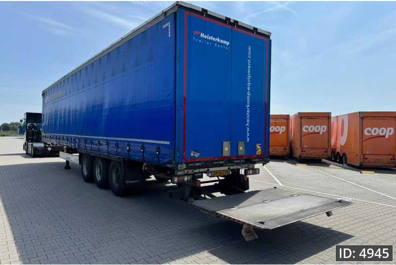 Krone SD / Sideboards / Drum brakes / DHOLLANDIA 2000KG - Semirremolque lona: foto 3 Krone SD / Sideboards / Drum brakes / DHOLLANDIA 2000KG - Semirremolque lona: foto 3