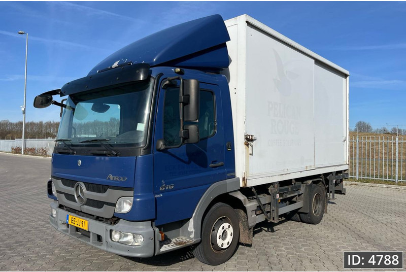 Camión portacontenedore/ Intercambiable Mercedes-Benz Atego 816 Day Cab, Euro 5, BDF / EPS automatic / standklima / Hydraulic system: foto 1