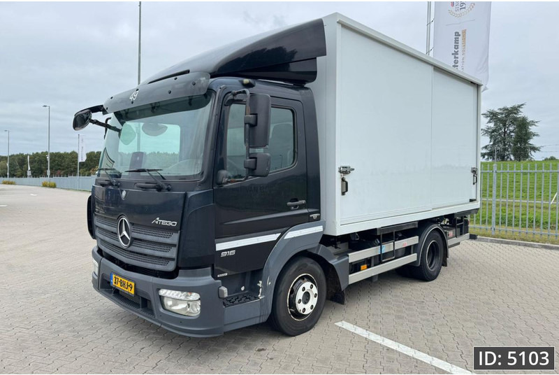 Mercedes-Benz Atego 916 Day Cab, Euro 6, BDF / Automatic / Hydraulic system - Camión portacontenedore/ Intercambiable: foto 1 Mercedes-Benz Atego 916 Day Cab, Euro 6, BDF / Automatic / Hydraulic system - Camión portacontenedore/ Intercambiable: foto 1