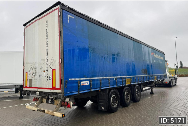 Schmitz Cargobull SCB*S3 / Alu planks / Disk brakes / Huckepack - Semirremolque lona: foto 3 Schmitz Cargobull SCB*S3 / Alu planks / Disk brakes / Huckepack - Semirremolque lona: foto 3