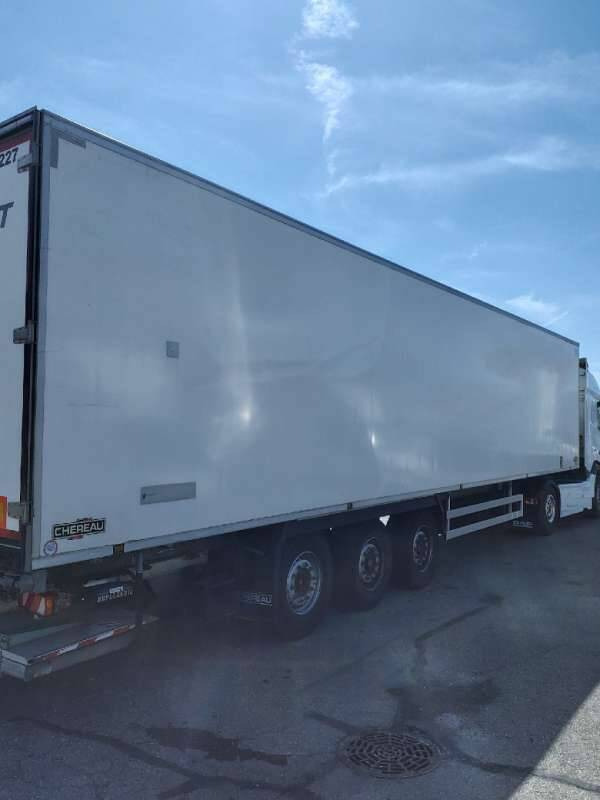 Semi-remorque 3 Essieux FRIGO 38 TONNES HAYON CAISSE CHEREAU GROUPE CARRIER VECTOR 1950 MT - Semirremolque frigorífico: foto 4 Semi-remorque 3 Essieux FRIGO 38 TONNES HAYON CAISSE CHEREAU GROUPE CARRIER VECTOR 1950 MT - Semirremolque frigorífico: foto 4