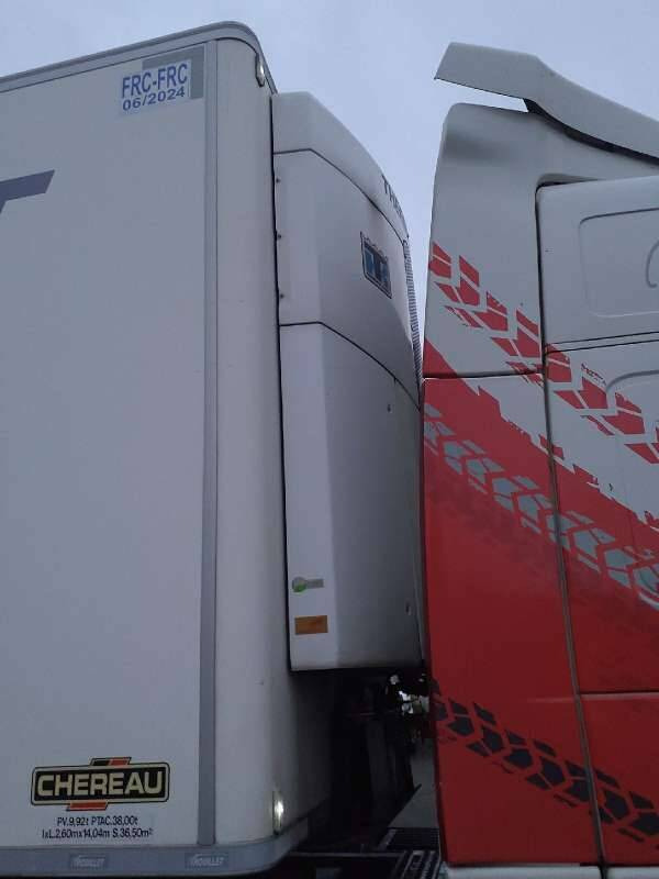 Semi-remorque 3 Essieux FRIGO 38 TONNES HAYON CAISSE CHEREAU GROUPE THERMOKING SLXI SPECTRUM - Semirremolque frigorífico: foto 4 Semi-remorque 3 Essieux FRIGO 38 TONNES HAYON CAISSE CHEREAU GROUPE THERMOKING SLXI SPECTRUM - Semirremolque frigorífico: foto 4