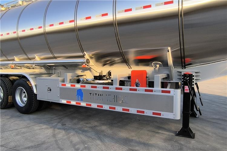 TITAN 3 Axle 45000L Stainless Steel Tanker Trailer for Sale In Panama - Semirremolque cisterna: foto 5 TITAN 3 Axle 45000L Stainless Steel Tanker Trailer for Sale In Panama - Semirremolque cisterna: foto 5