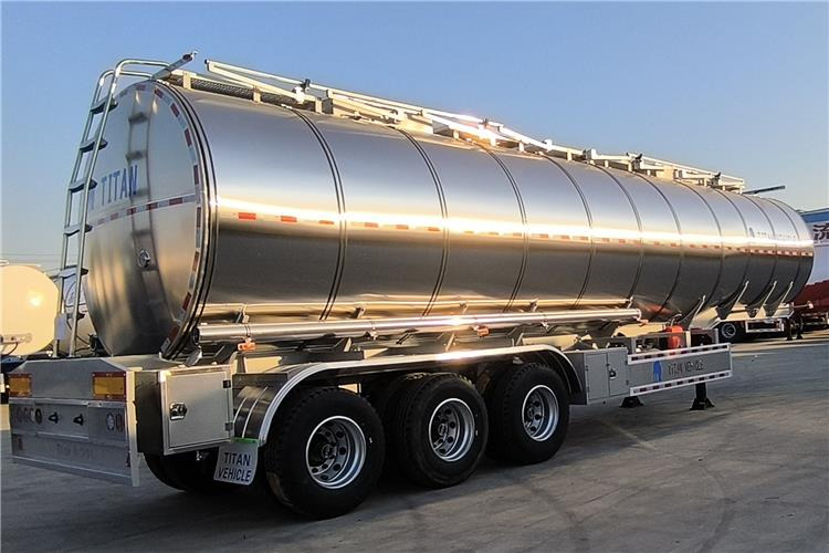 TITAN 3 Axle 45000L Stainless Steel Tanker Trailer for Sale In Panama - Semirremolque cisterna: foto 3 TITAN 3 Axle 45000L Stainless Steel Tanker Trailer for Sale In Panama - Semirremolque cisterna: foto 3