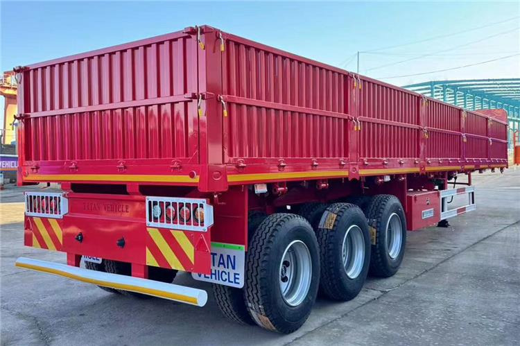 TITAN 3 Axle Drop Side Trailer for Sale In Zimbabwe - Semirremolque plataforma/ Caja abierta: foto 1 TITAN 3 Axle Drop Side Trailer for Sale In Zimbabwe - Semirremolque plataforma/ Caja abierta: foto 1