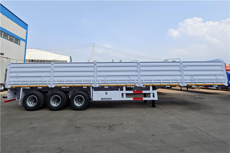 TITAN Drop side Wall Trailer with 60 Ton Capacity for Sale In Harare Zimbabwe - Semirremolque plataforma/ Caja abierta: foto 3 TITAN Drop side Wall Trailer with 60 Ton Capacity for Sale In Harare Zimbabwe - Semirremolque plataforma/ Caja abierta: foto 3