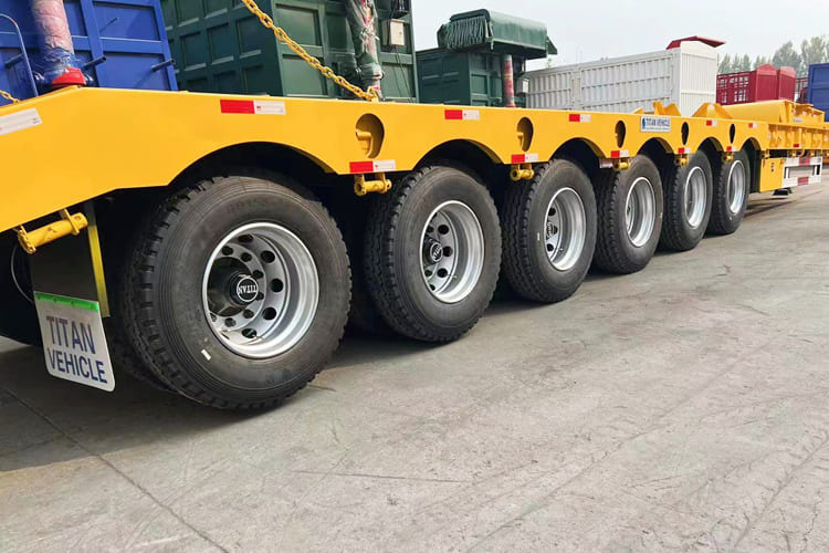 TITAN Hydraulic Low Bed Trailer for Sale in Kenya - Semirremolque góndola rebajadas: foto 4 TITAN Hydraulic Low Bed Trailer for Sale in Kenya - Semirremolque góndola rebajadas: foto 4