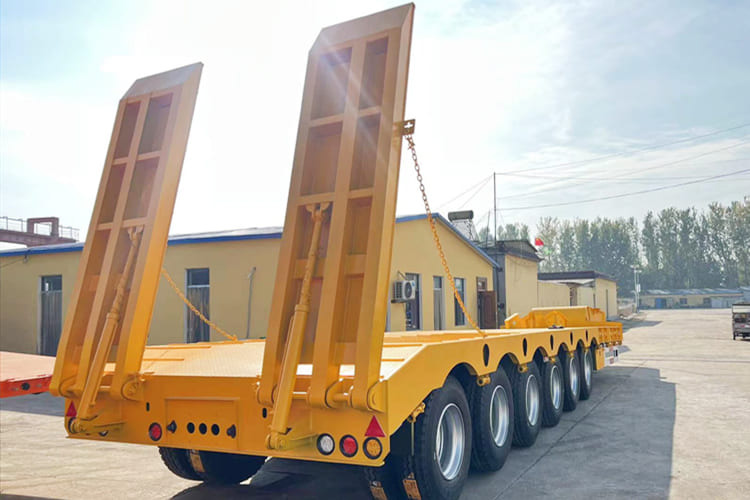 TITAN Hydraulic Low Bed Trailer for Sale in Kenya - Semirremolque góndola rebajadas: foto 3 TITAN Hydraulic Low Bed Trailer for Sale in Kenya - Semirremolque góndola rebajadas: foto 3