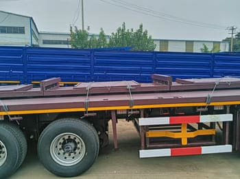TITAN Semi Truck Flatbed Traile for Sale in Saudi Arabia - Semirremolque plataforma/ Caja abierta: foto 3 TITAN Semi Truck Flatbed Traile for Sale in Saudi Arabia - Semirremolque plataforma/ Caja abierta: foto 3