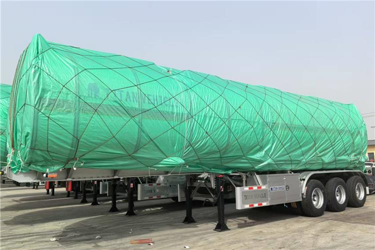 TITAN Tri Axle Aluminum Alloy Tanker Trailer for Sale In Saudi Arabia - Semirremolque cisterna: foto 3 TITAN Tri Axle Aluminum Alloy Tanker Trailer for Sale In Saudi Arabia - Semirremolque cisterna: foto 3