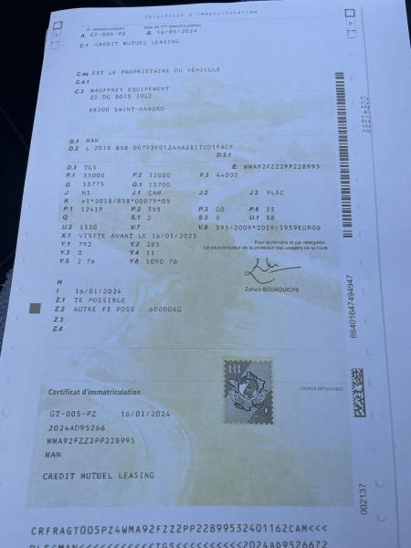 MAN TGS 35.480 - Camión lona: foto 5 MAN TGS 35.480 - Camión lona: foto 5