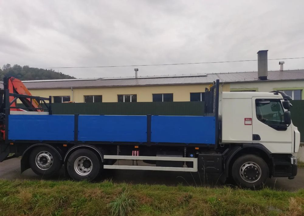Camión caja abierta, Camión grúa Renault Gama D 26.320 skrzynia hds palfinger PK15500: foto 6 Camión caja abierta, Camión grúa Renault Gama D 26.320 skrzynia hds palfinger PK15500: foto 6
