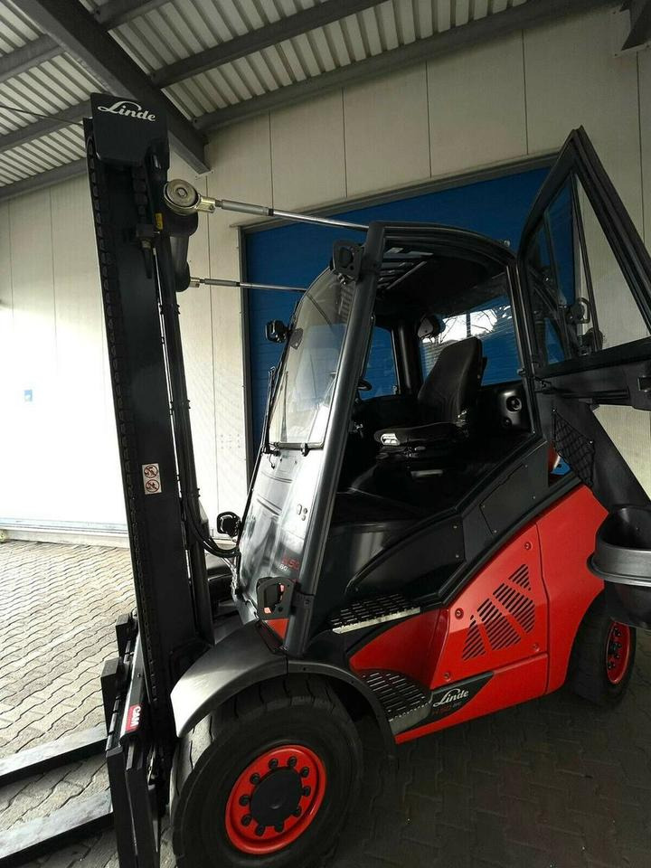Linde Linde H 50 T - 7.390 h - Seitenschieber/Zinken neu - - Carretilla elevadora de gas: foto 4 Linde Linde H 50 T - 7.390 h - Seitenschieber/Zinken neu - - Carretilla elevadora de gas: foto 4