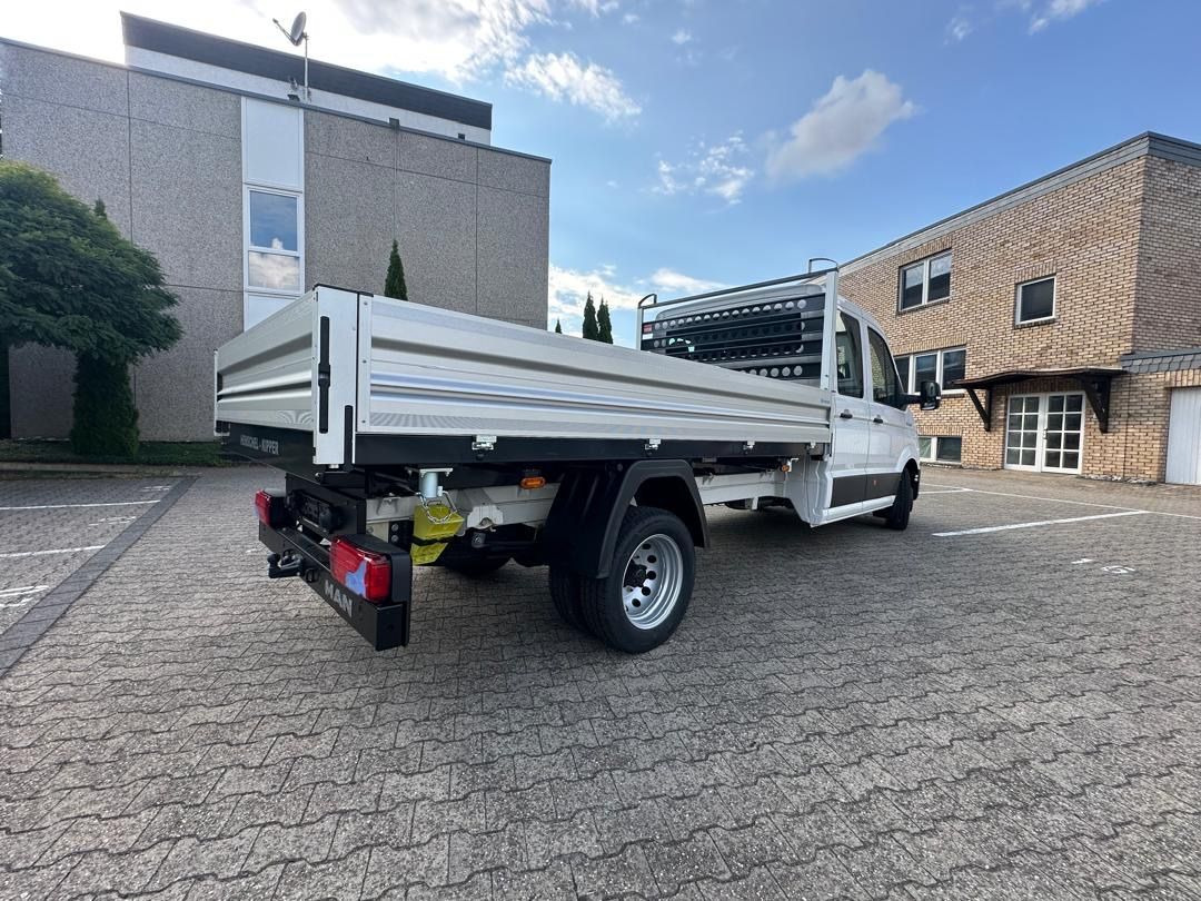 MAN TGE 6.160 Doka L4 Dreiseitenkippe Klima-Navi-AHK - Camión volquete: foto 4 MAN TGE 6.160 Doka L4 Dreiseitenkippe Klima-Navi-AHK - Camión volquete: foto 4