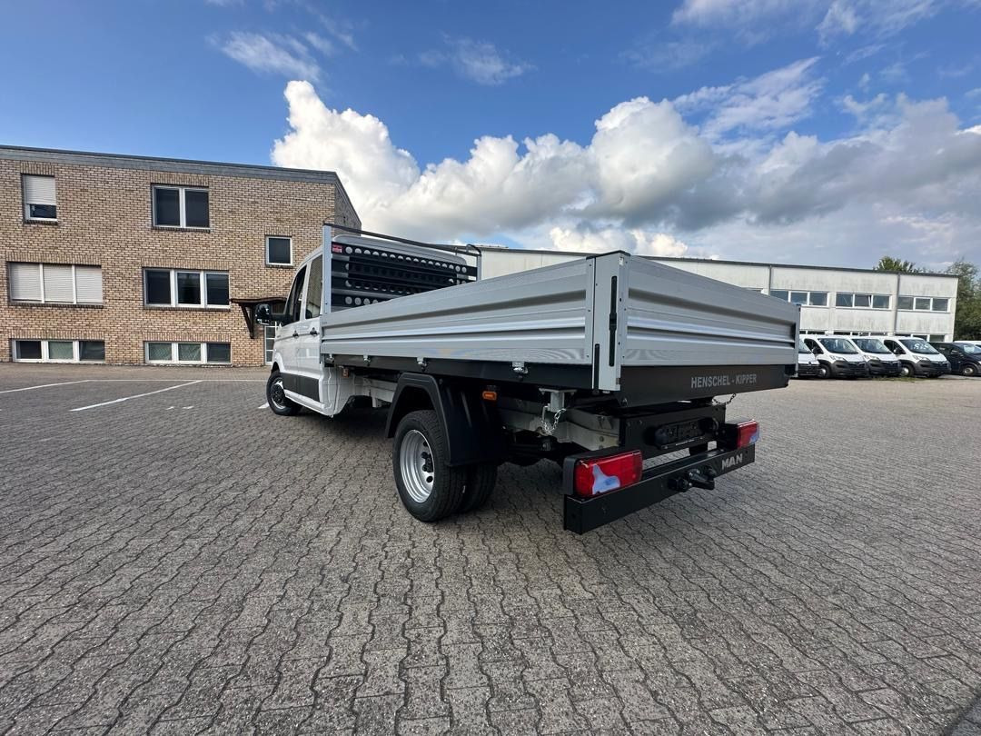 MAN TGE 6.160 Doka L4 Dreiseitenkippe Klima-Navi-AHK - Camión volquete: foto 3 MAN TGE 6.160 Doka L4 Dreiseitenkippe Klima-Navi-AHK - Camión volquete: foto 3