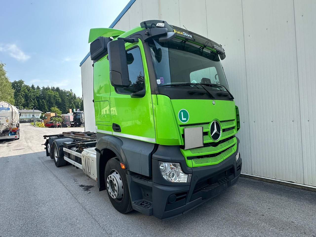Mercedes-Benz Actros 2748 Wiesel Mafi Telberg - Camión portacontenedore/ Intercambiable, Camión grúa: foto 2 Mercedes-Benz Actros 2748 Wiesel Mafi Telberg - Camión portacontenedore/ Intercambiable, Camión grúa: foto 2