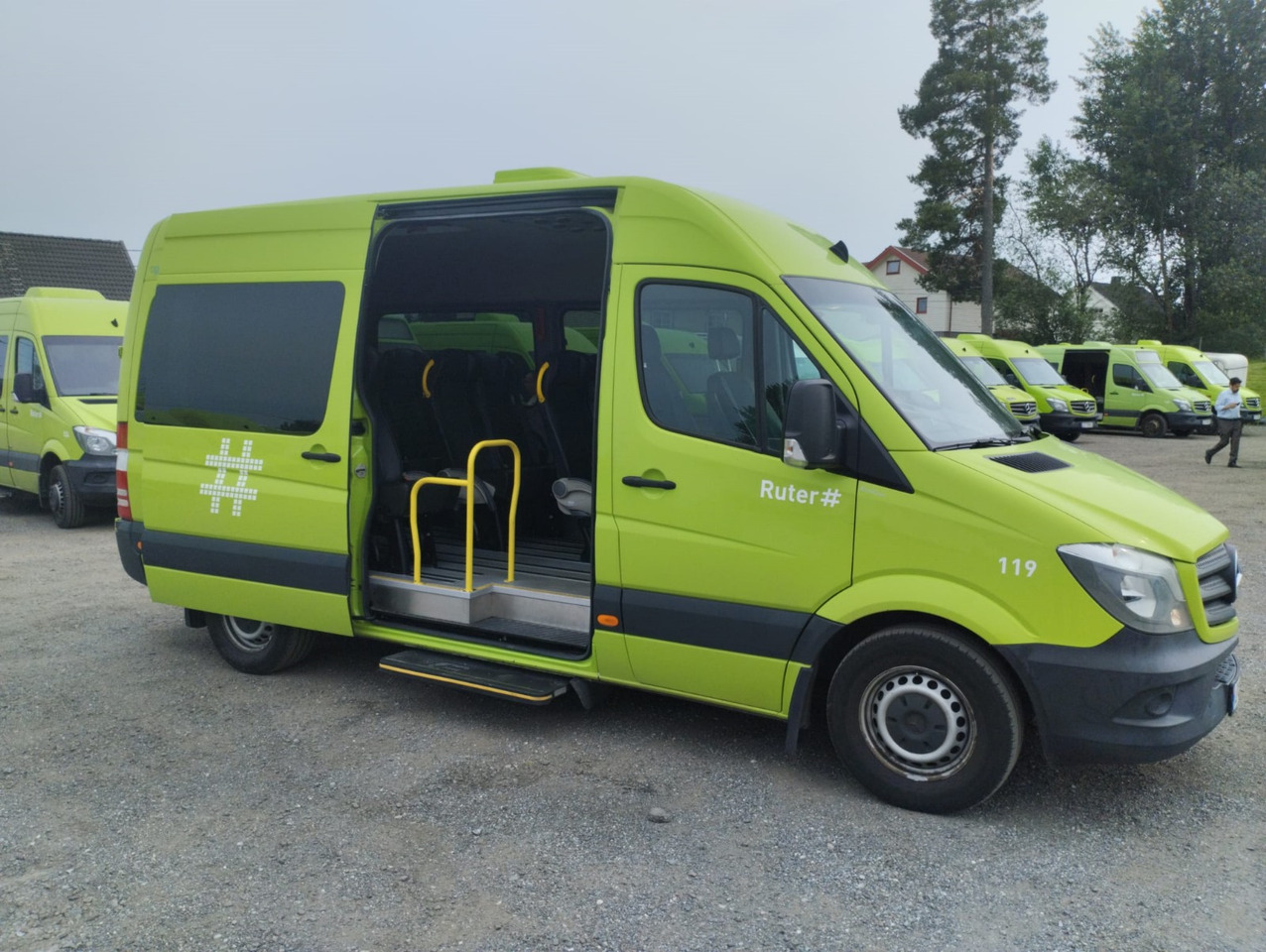 MERCEDES-BENZ SPRINTER 316 | 5 szt./pcs. - Minibús, Furgoneta de pasajeros: foto 5 MERCEDES-BENZ SPRINTER 316 | 5 szt./pcs. - Minibús, Furgoneta de pasajeros: foto 5