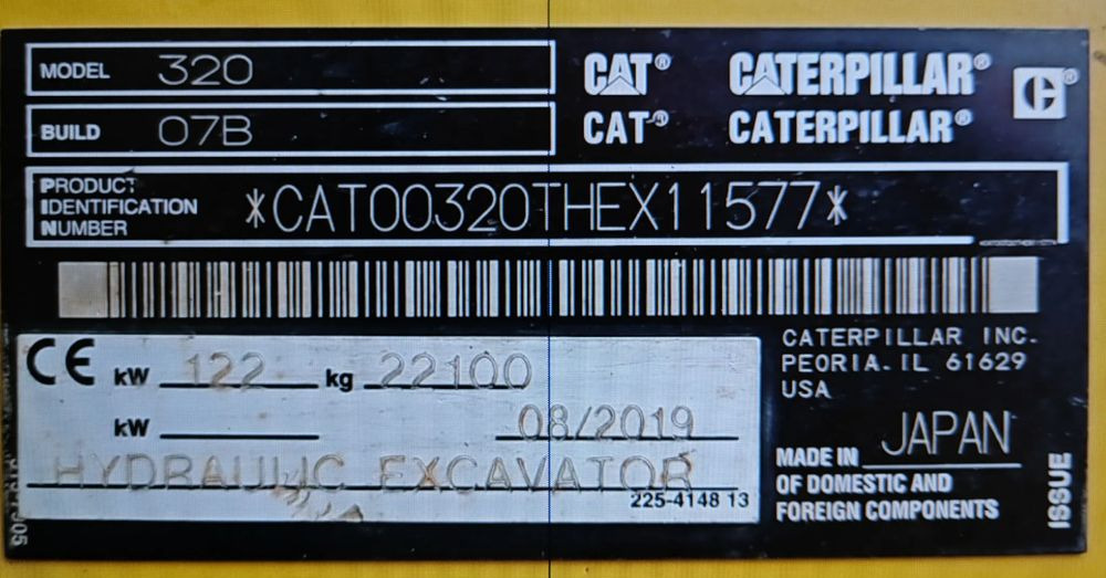 Caterpillar cat 320 - Excavadora de cadenas: foto 5 Caterpillar cat 320 - Excavadora de cadenas: foto 5