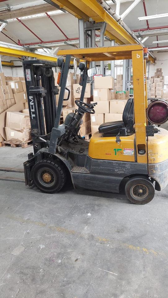 Gabelstapler TCM + Gas + 1,3 t Hub + Bj. 1999 - Carretilla elevadora de gas: foto 1 Gabelstapler TCM + Gas + 1,3 t Hub + Bj. 1999 - Carretilla elevadora de gas: foto 1