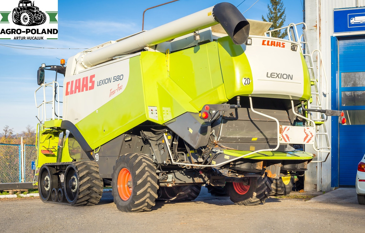 CLAAS LEXION 580 TT - 3326 h - 2008 ROK - QUANTIMETER + VARIO 750 - LASER PILOT - Cosechadora de granos: foto 4 CLAAS LEXION 580 TT - 3326 h - 2008 ROK - QUANTIMETER + VARIO 750 - LASER PILOT - Cosechadora de granos: foto 4