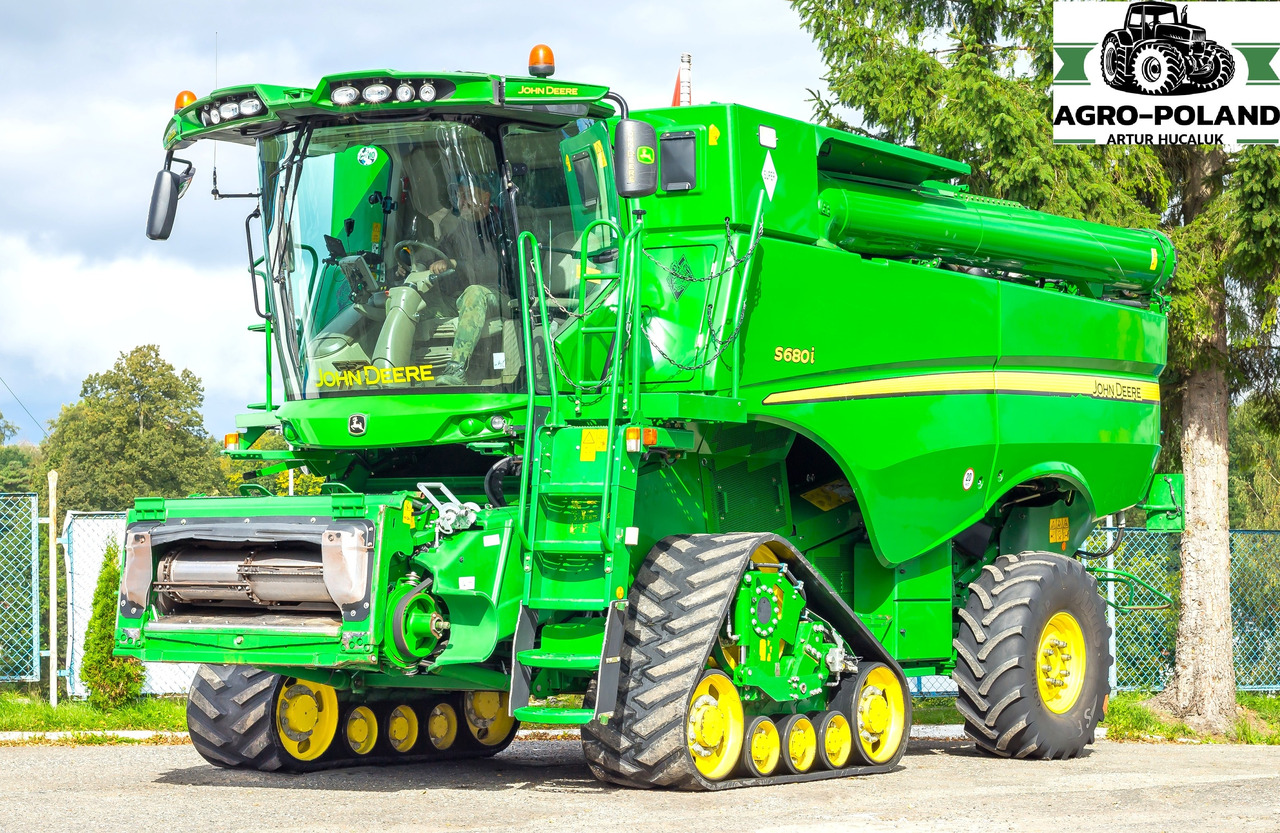 JOHN DEERE S 680 i - 1781/2705 h - 2014 ROK - 9,15 M - Z NIEMIEC - Cosechadora de granos: foto 2 JOHN DEERE S 680 i - 1781/2705 h - 2014 ROK - 9,15 M - Z NIEMIEC - Cosechadora de granos: foto 2
