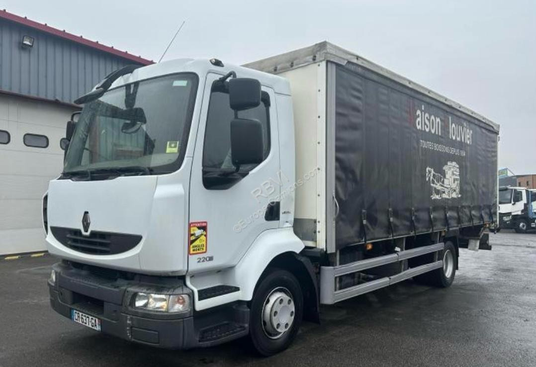 RENAULT MIDLUM 12.220 - Camión lona: foto 1 RENAULT MIDLUM 12.220 - Camión lona: foto 1
