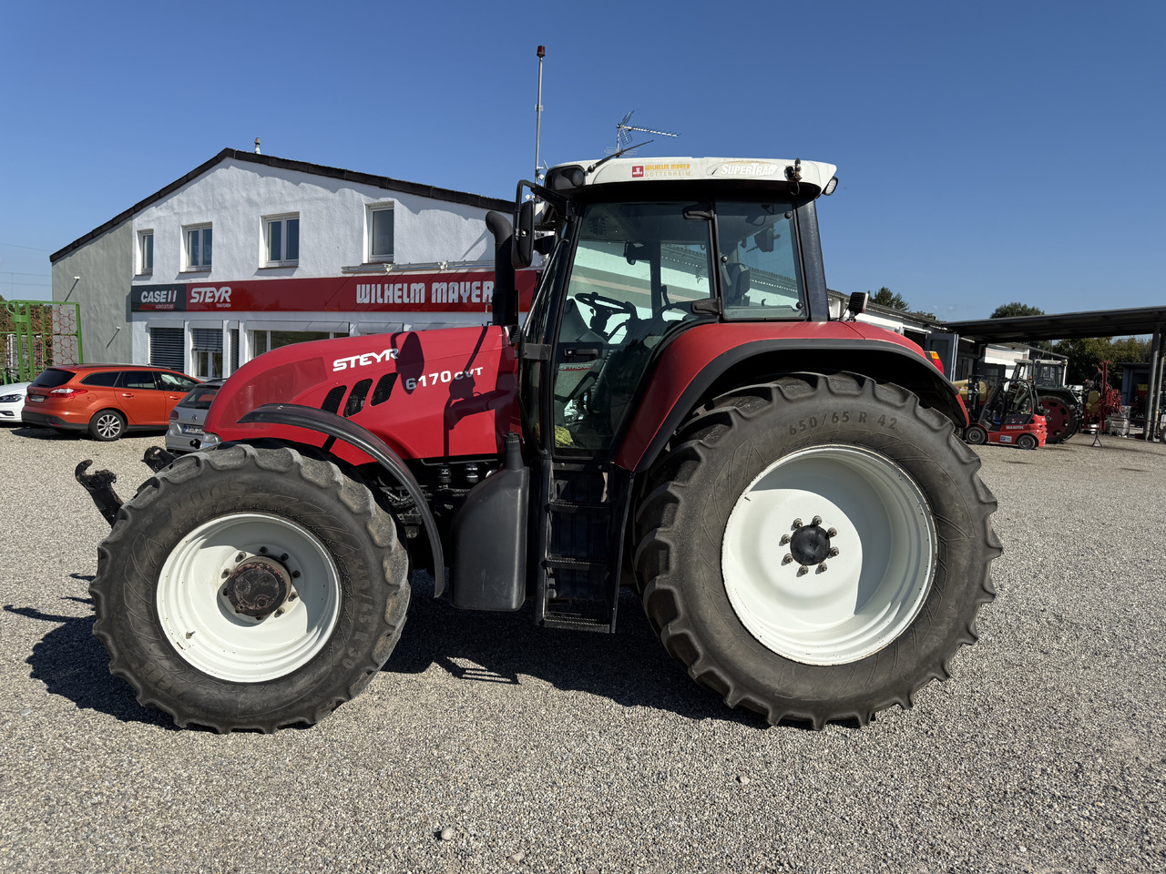 Steyr CVT 6170 - Tractor: foto 3 Steyr CVT 6170 - Tractor: foto 3